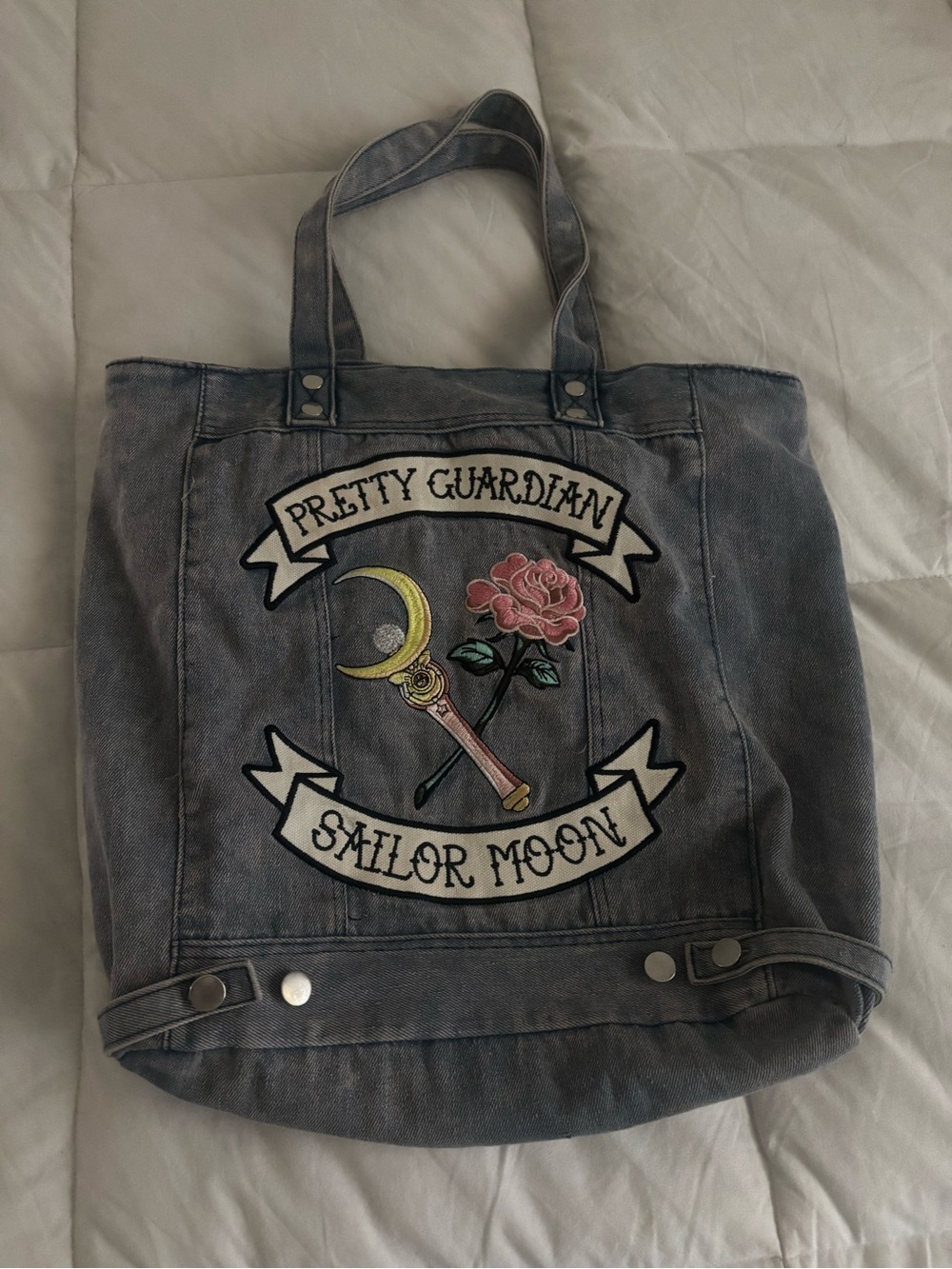 This Loungefly Sailor Moon denim tote.